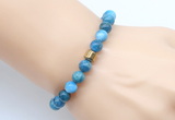 CGB9295 8mm, 10mm apatite & drum hematite power beads bracelets