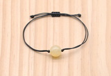 CGB9915 Fashion 12mm honey jade adjustable bracelet jewelry