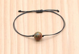 CGB9925 Fashion 12mm picasso jasper adjustable bracelet jewelry