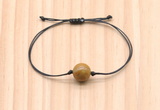 CGB9926 Fashion 12mm wooden jasper adjustable bracelet jewelry