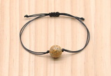 CGB9927 Fashion 12mm picture jasper adjustable bracelet jewelry