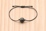 CGB9934 Fashion 12mm dragon blood jasper adjustable bracelet jewelry