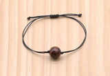 CGB9945 Fashion 12mm mahogany obsidian adjustable bracelet jewelry