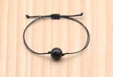 CGB9947 Fashion 12mm golden obsidian adjustable bracelet jewelry