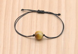 CGB9967 Fashion 12mm golden tiger eye adjustable bracelet jewelry