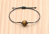 CGB9968 Fashion 12mm yellow tiger eye adjustable bracelet jewelry