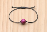 CGB9971 Fashion 12mm red tiger eye adjustable bracelet jewelry