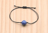 CGB9977 Fashion 12mm blue spot stone adjustable bracelet jewelry