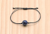 CGB9978 Fashion 12mm sodalite gemstone adjustable bracelet jewelry