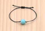 CGB9981 Fashion 12mm amazonite gemstone adjustable bracelet jewelry