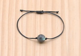 CGB9984 Fashion 12mm faceted labradorite adjustable bracelet jewelry