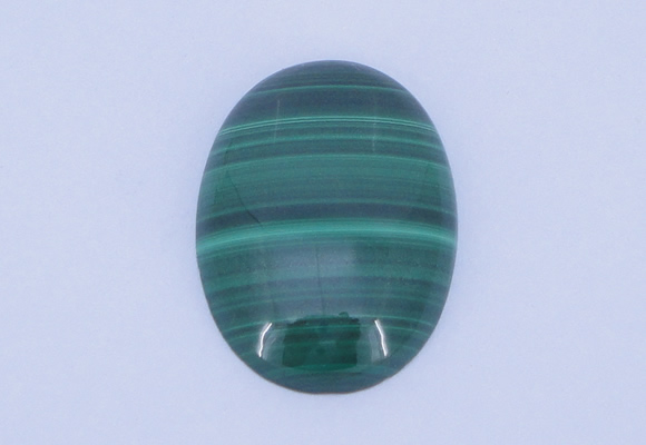 CGC07 5PCS 10*14mm oval natural malachite gemstone cabochons