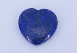 CGC49 25*25mm heart natural lapis lazuli gemstone cabochons