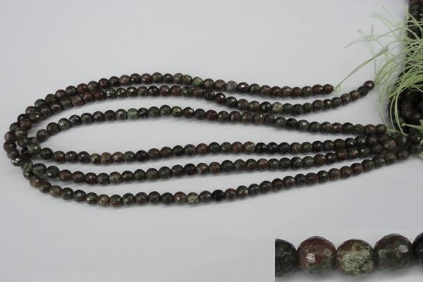 CGG01 15.5 inches 6mm faceted round ghost gemstone beads wholesale