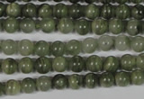 CGH02 15.5 inches 6mm round green hair stone beads wholesale