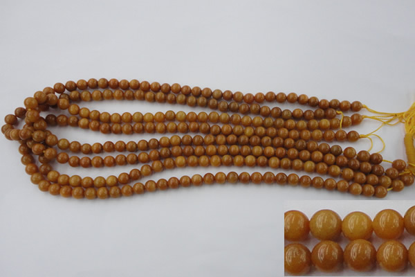 CGJ301 15.5 inches 6mm round goldstone jade beads wholesale