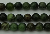 CGJ400 15.5 inches 4mm round green jade beads wholesale