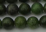 CGJ403 15.5 inches 10mm round green jade beads wholesale