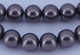 CGL409 5PCS 16 inches 18mm round dyed plastic pearl beads wholesale