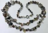 CGN540 27 inches fashion agate gemstone beaded necklaces