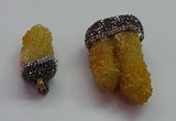 CGP1532 20*40mm - 30*50mm nuggets druzy quartz pendants