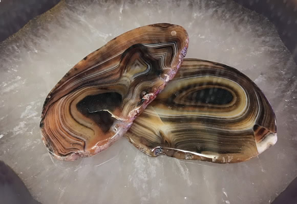 CGP2006 35*65mm - 65*100mm freeform agate slab pendants