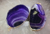 CGP2013 30*50mm - 50*80mm freeform agate slab pendants wholesale