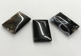 CGP3525 30*45mm rectangle sakura agate slab pendants