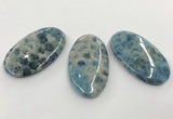 CGP3545 35*50mm oval chrysanthemum agate slab pendants