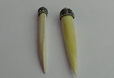 CGP390 12*75mm - 15*80mm horn bone pendants wholesale