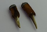 CGP395 15*75mm deer-horn pendants wholesale