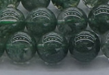 CGQ504 15.5 inches 12mm round imitation green phantom quartz beads