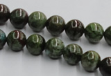 CGR03 16 inches 10mm round green rain forest stone beads wholesale