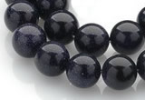 CGS03 15 inches 12mm round blue goldstone beads Wholesale