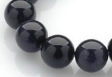 CGS04 15 inches 14mm round blue goldstone beads Wholesale