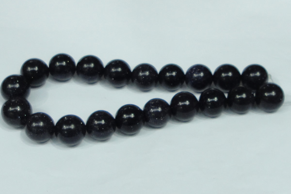 CGS104 15.5 inches 20mm round blue goldstone beads wholesale