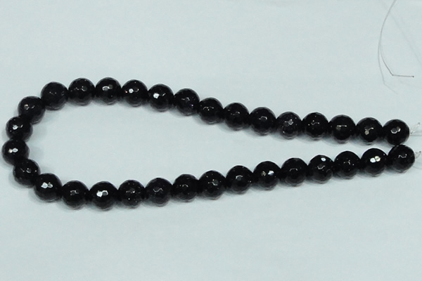 CGS108 15.5 inches 12mm faceted round blue goldstone beads wholesale