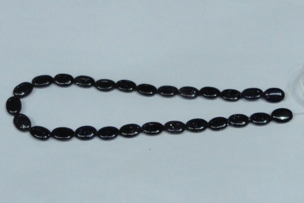 CGS134 15.5 inches 10*14mm oval blue goldstone beads wholesale