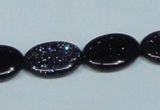 CGS135 15.5 inches 13*18mm oval blue goldstone beads wholesale