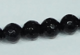 CGS139 15.5 inches 14mm faceted round blue goldstone beads wholesale