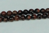 CGS201 15.5 inches 6mm round blue & brown goldstone beads wholesale