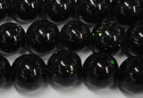 CGS402 15.5 inches 8mm round green goldstone beads wholesale