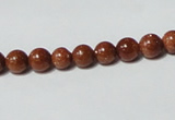 CGS50 15.5 inches 6mm round goldstone beads wholesale