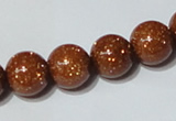 CGS52 15.5 inches 12mm round goldstone beads wholesale