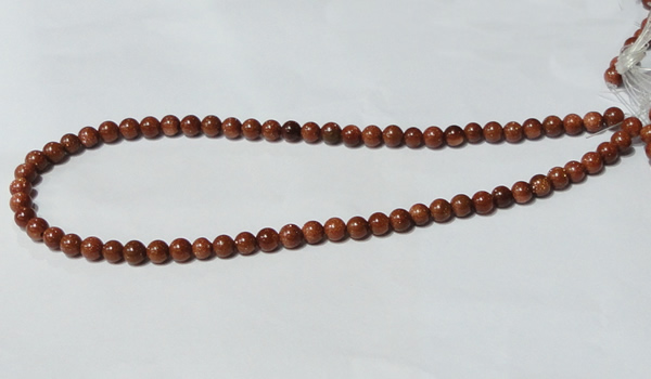 CGS87 15.5 inches 4mm round goldstone beads wholesale