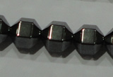 CHE133 15.5 inches 8*8mm hematite beads wholesale