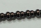 CHE190 15.5 inches 6*8mm calabash hematite beads wholesale