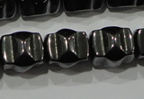 CHE232 15.5 inches 10*12mm hematite beads wholesale