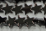 CHE294 15.5 inches 8mm star hematite beads wholesale