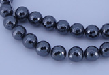 CHE30 16 inches 2mm faceted round hematite beads Wholesale